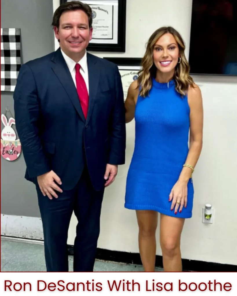 Ron DeSantis With Lisa boothe